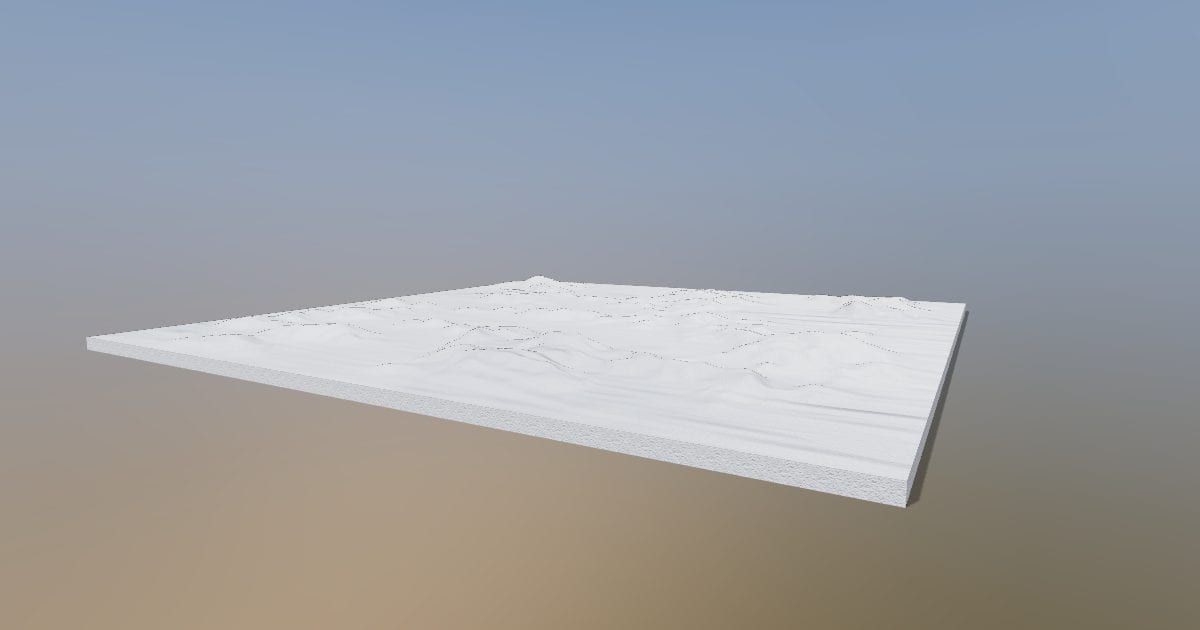 Snow field