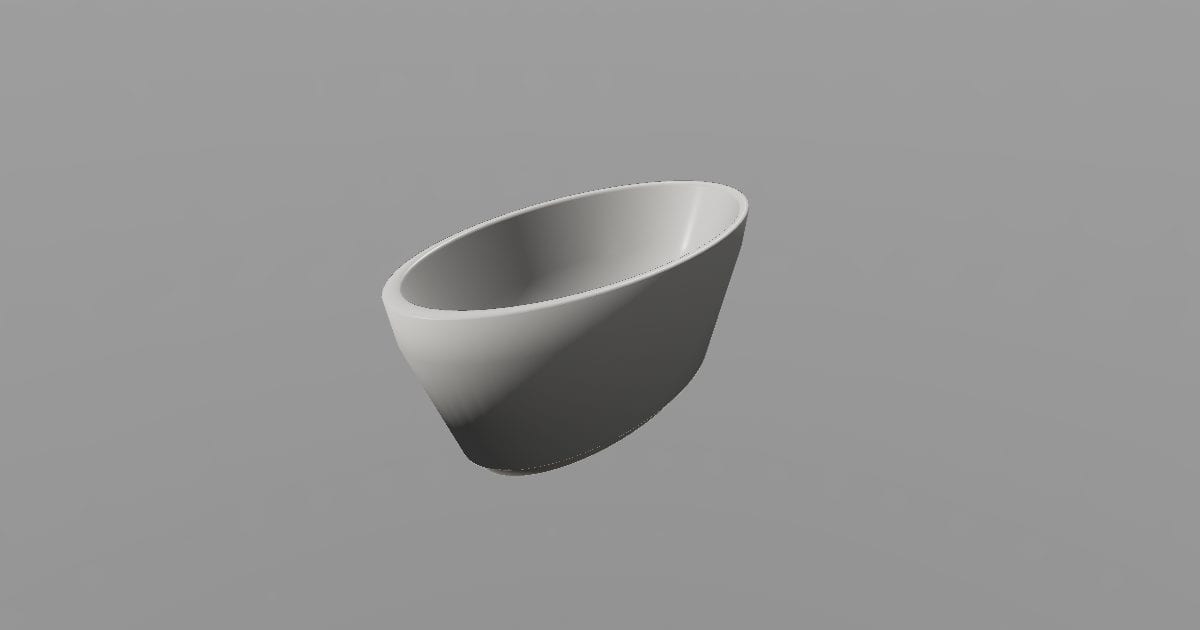 Soak - Freestanding Oval Bath
