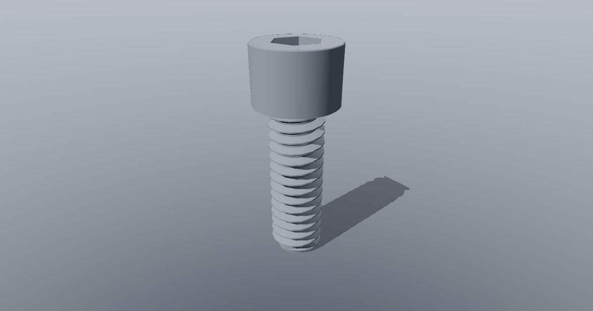 Socket cap screw 1/4-20 UNC