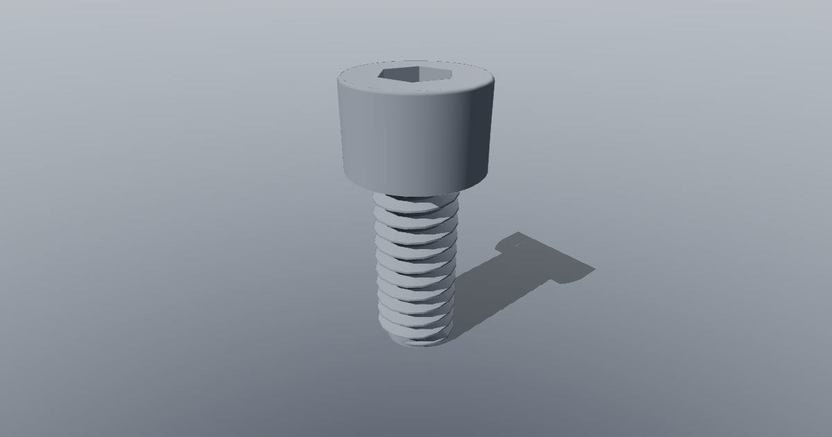 Socket cap screw #12-24 UNC