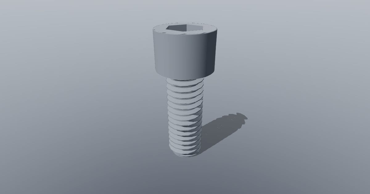 Socket cap screw 3/8-16 UNC
