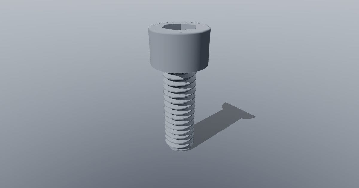 Socket cap screw #8-32 UNC