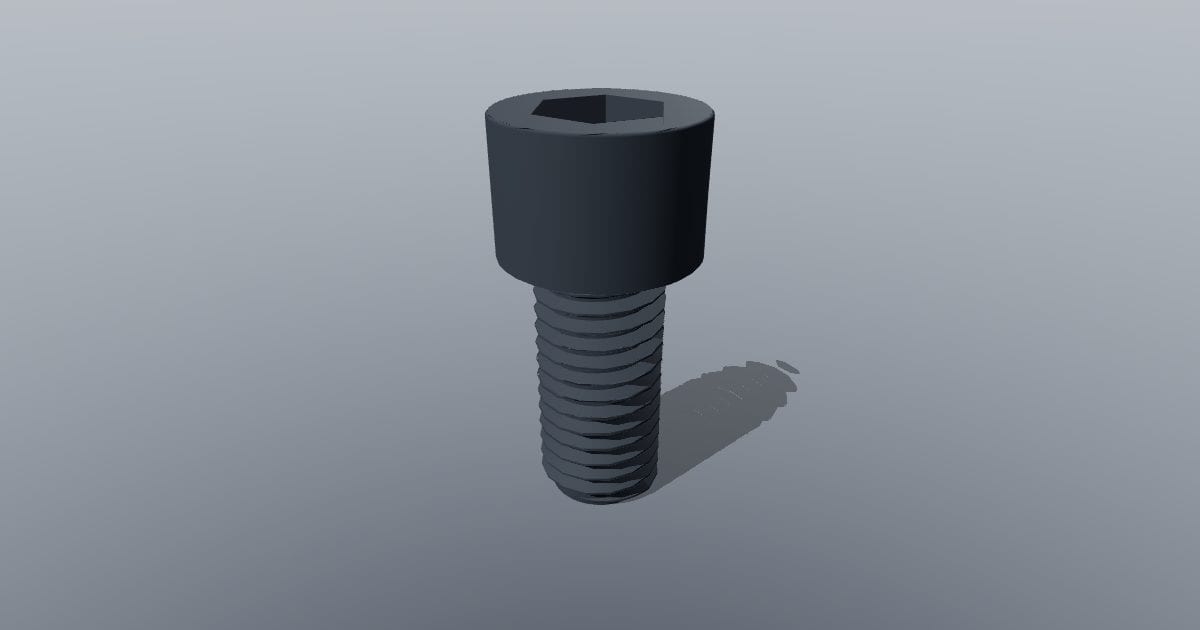 Socket cap screw M12 x 25