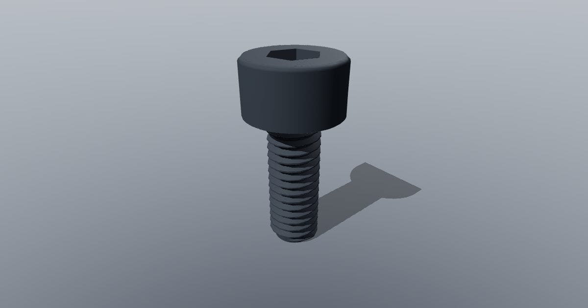 Socket cap screw M3 x 8