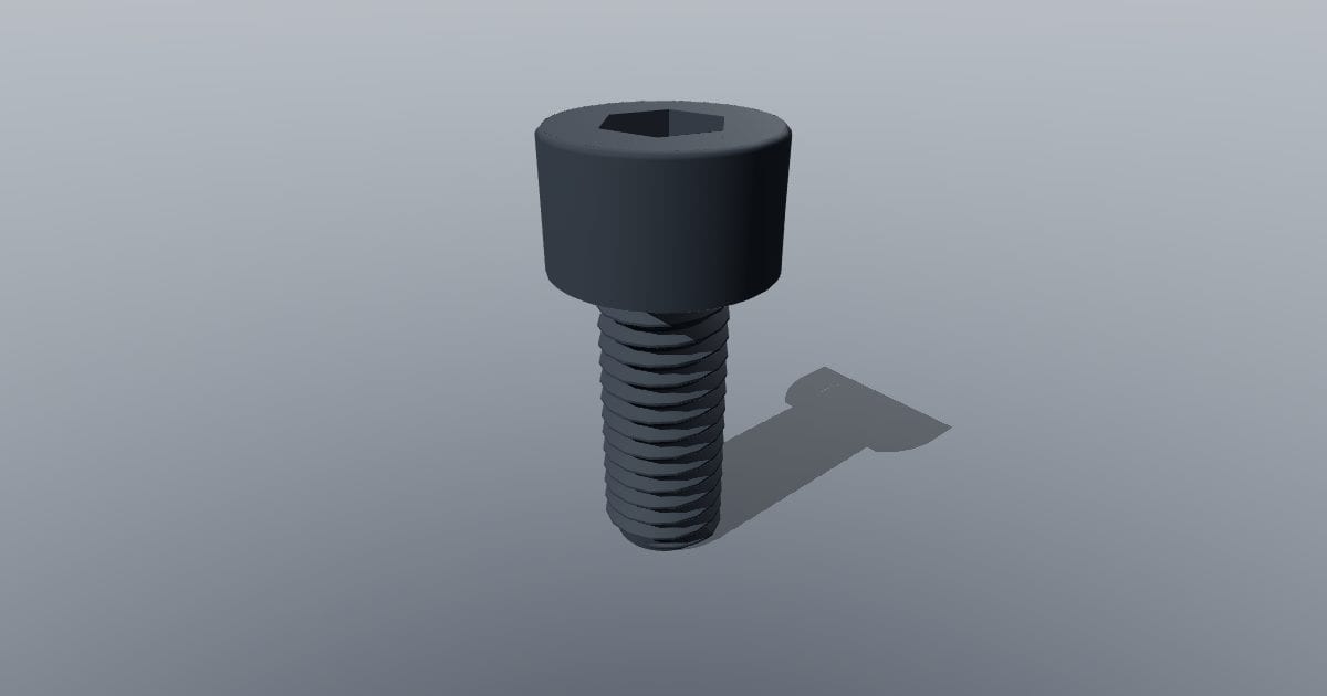 Socket cap screw M5 x 12