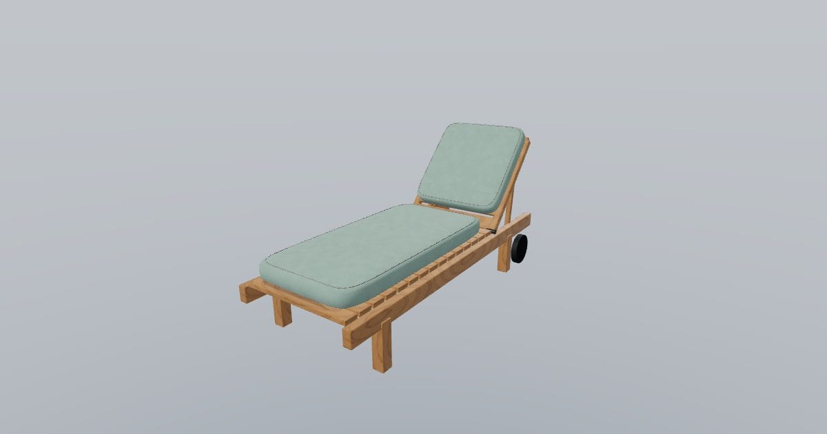 Sol - Outdoor Sun Lounger