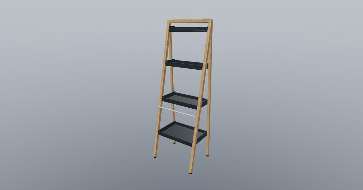 SPA 50 - Bathroom Ladder Shelf