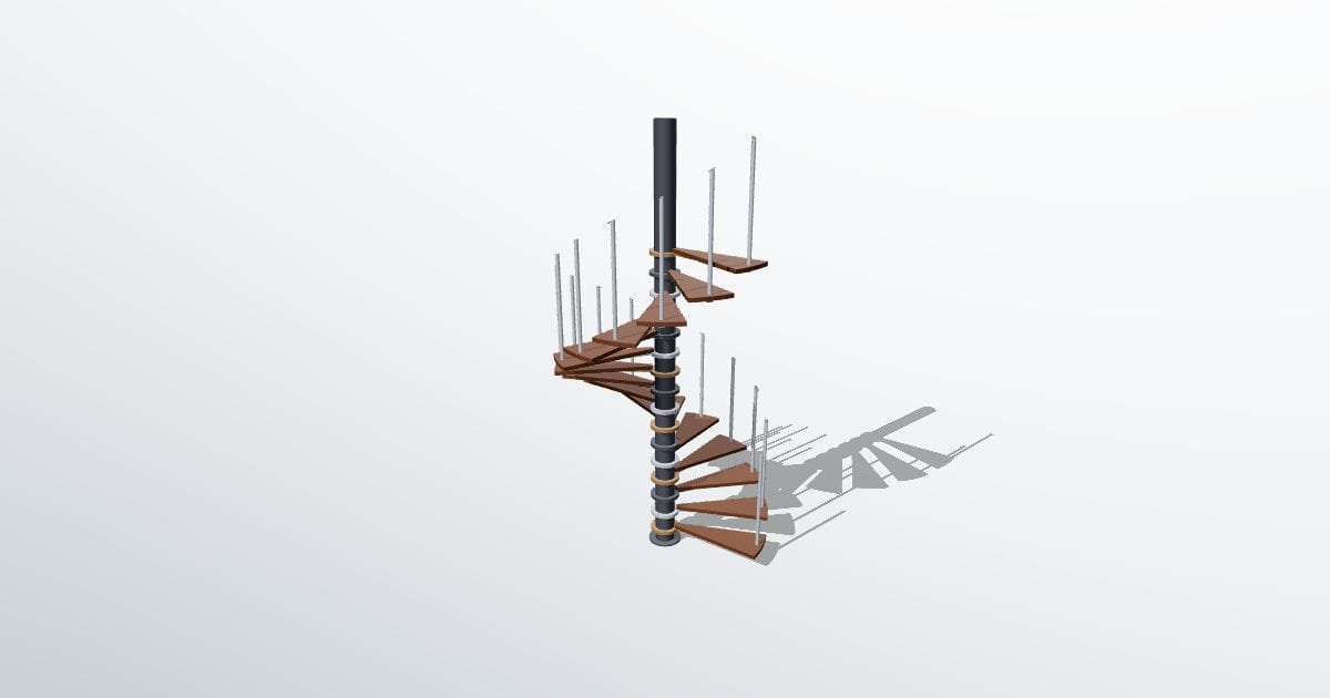Spiral stair