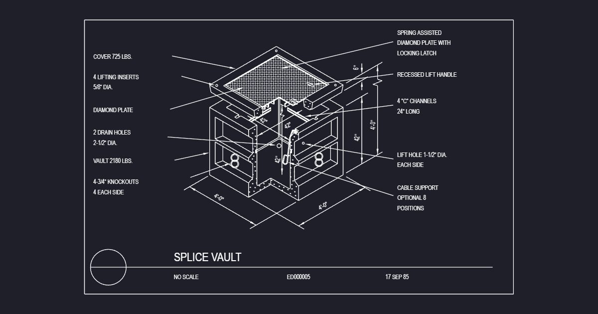Splice Vault (USFS ED000005)