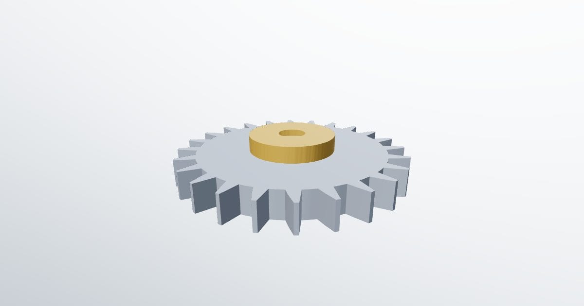 Spur gear (VRML)