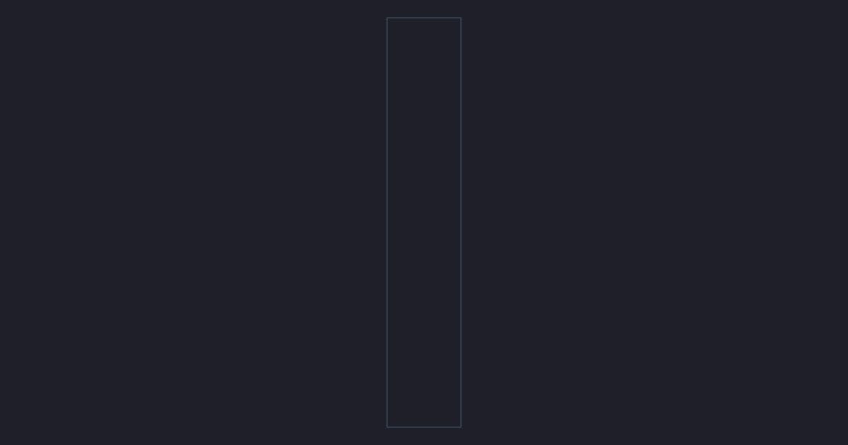 Square skirting - Moulding Profile and 1 m Extrusion