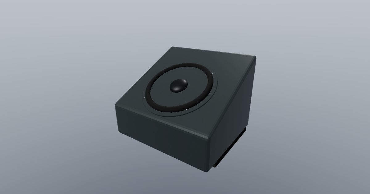 Stage Wedge - Stage Monitor