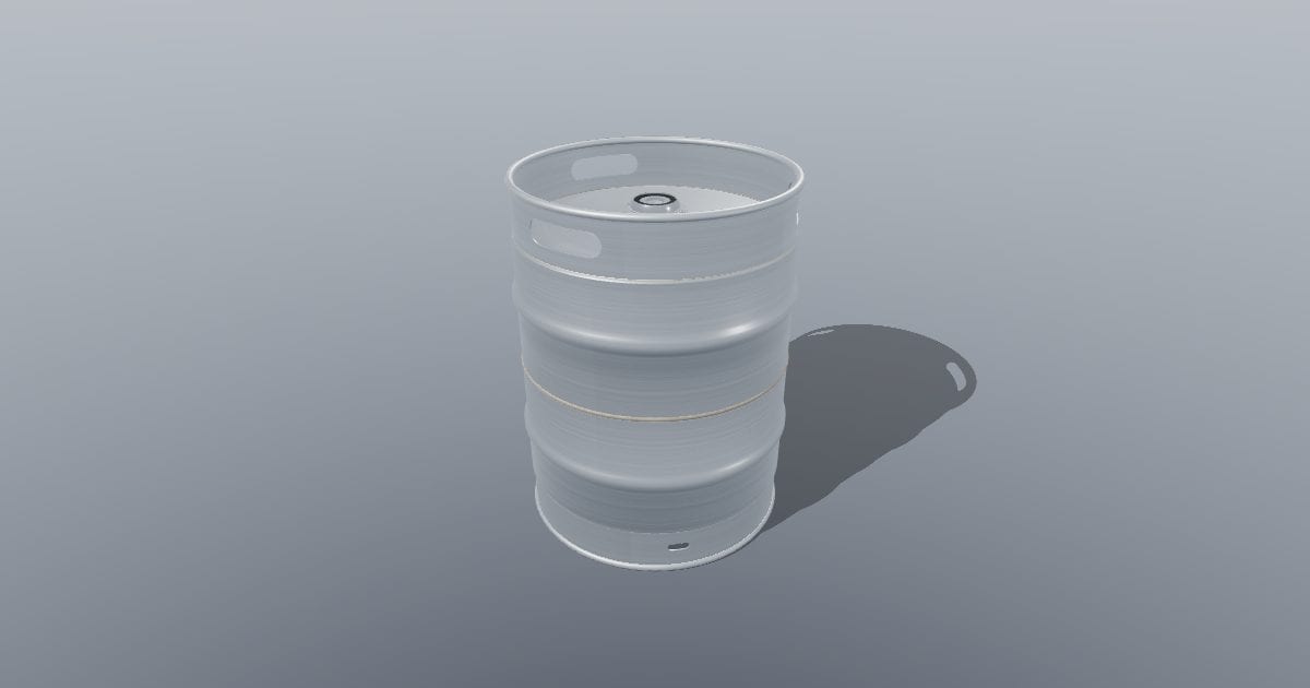Stainless beer keg 50 L (Euro keg)