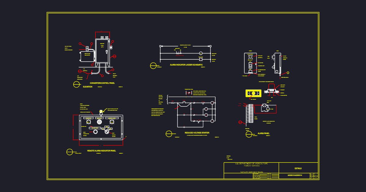 Standard Electrical Details (USFS E0003600)