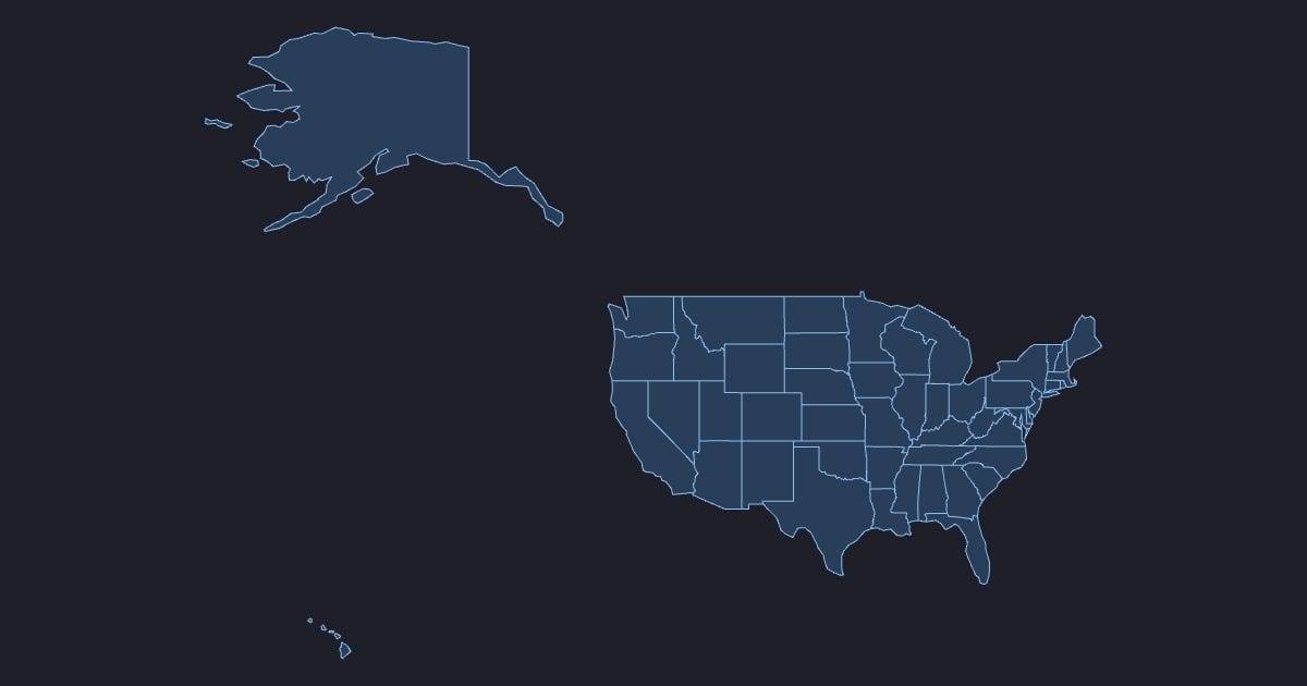 States and provinces (zipped set)