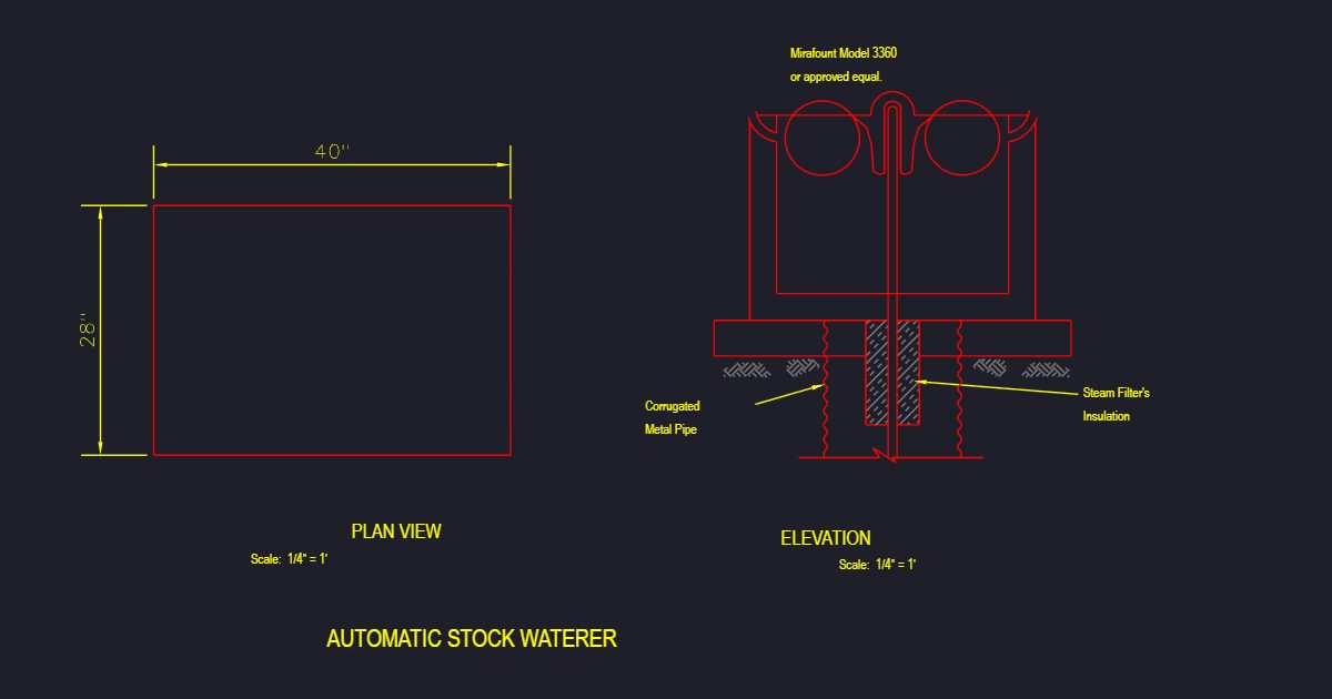 Stock Waterer (USFS RHW1)