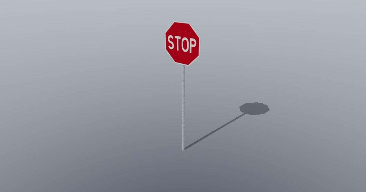 Stop sign
