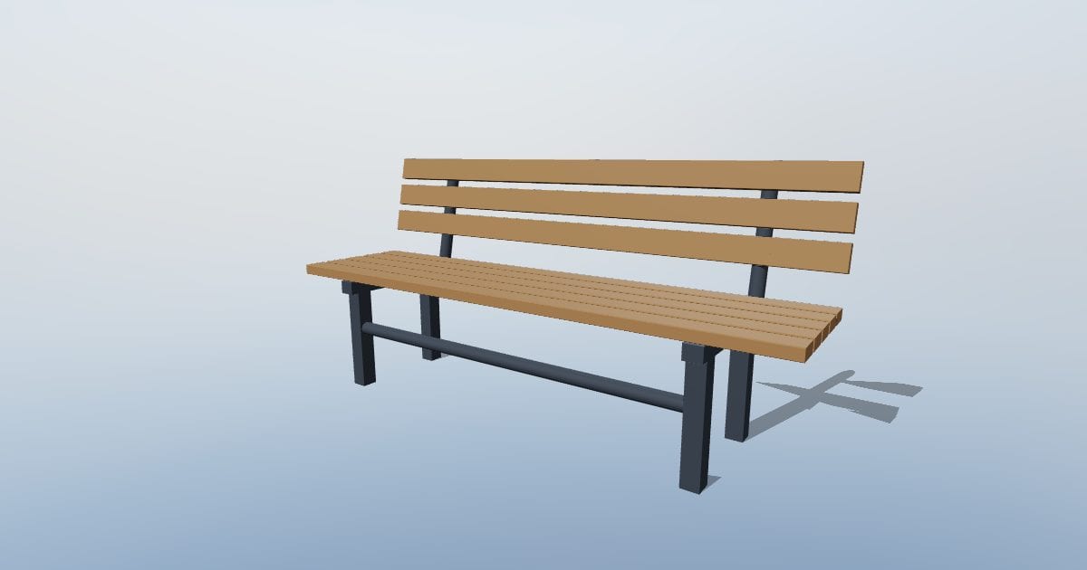 Street bench