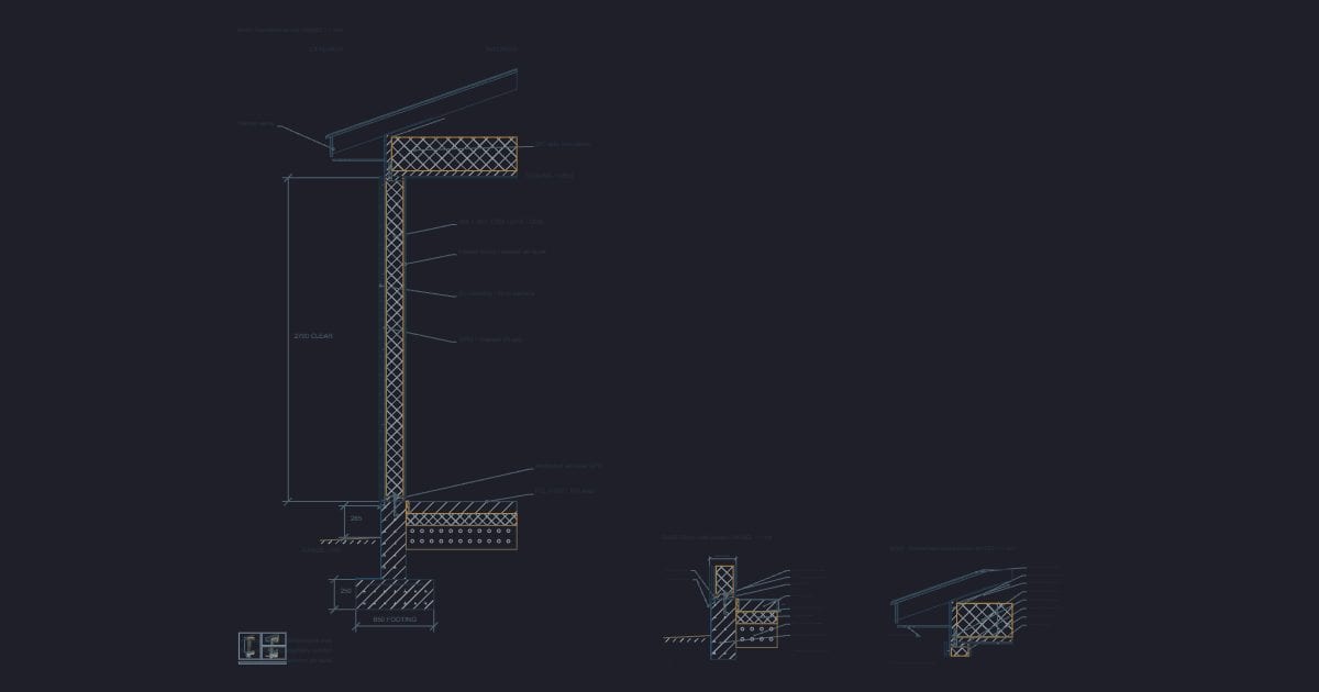 Structural insulated panel wall: foundation-to-roof section