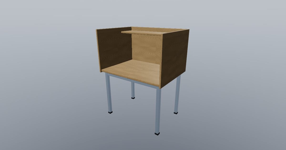 Study carrel - Education furniture
