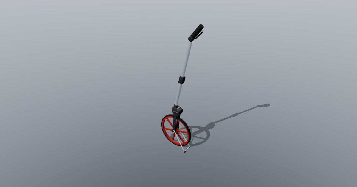 Survey measuring wheel (1 m circumference)