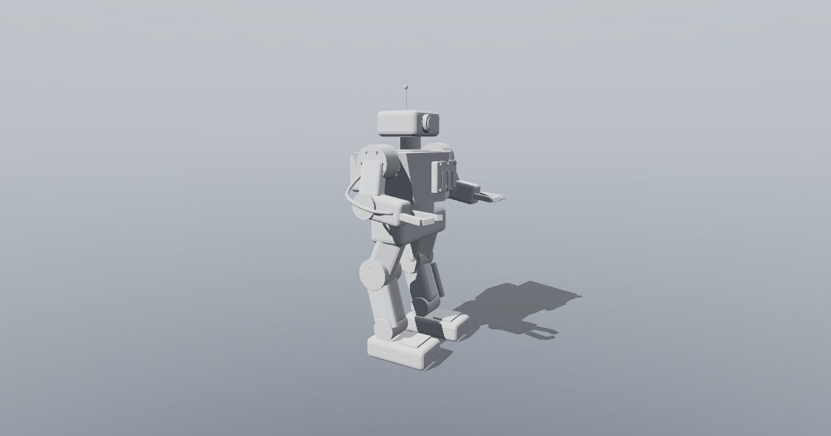 Surveyor bipedal utility mech (Collada DAE)