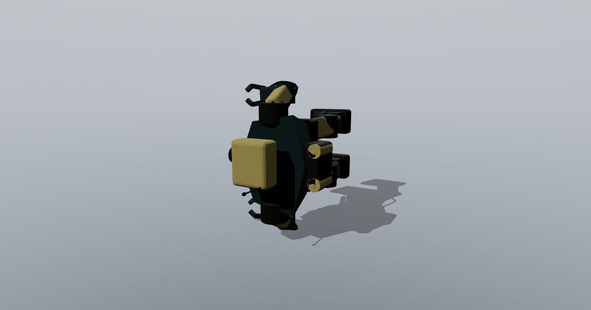 Surveyor bipedal utility mech (FBX)
