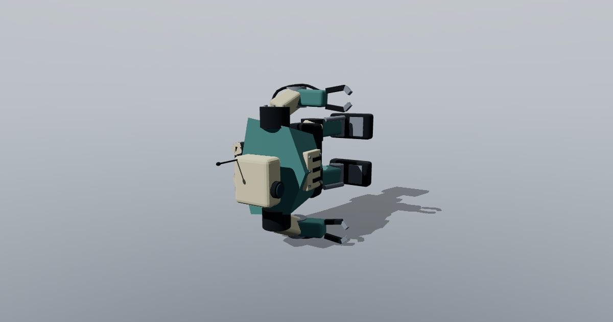 Surveyor bipedal utility mech (PLY)