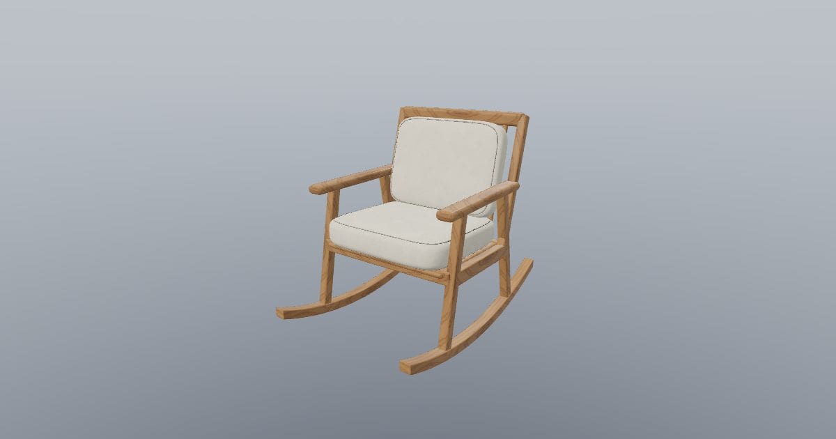 SWAY - Oak Rocking Chair