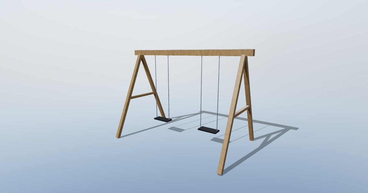 Swing set - Playground equipment