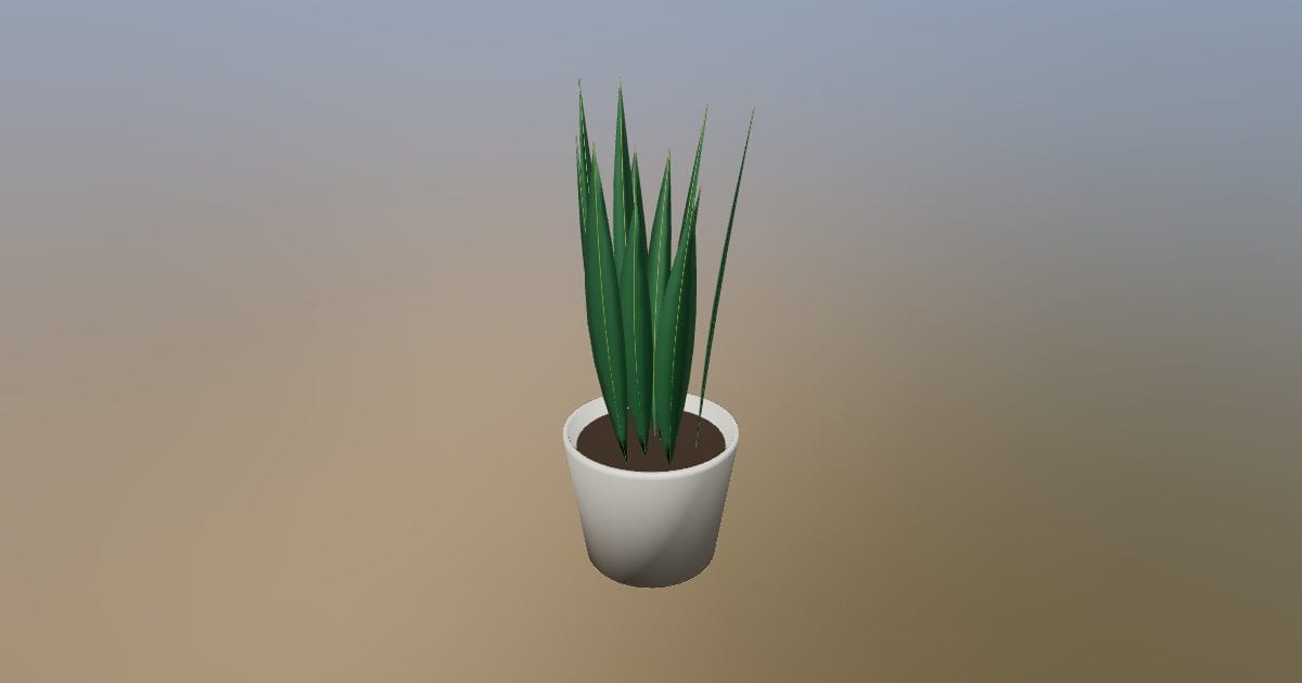 Sword Plant - Plant Accessory