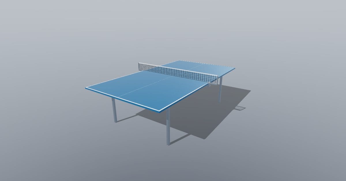 Table tennis table - Sports equipment