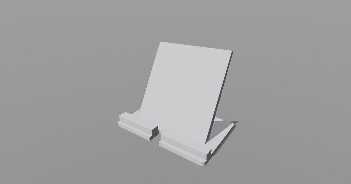 Tablet stand - Original 3D printable