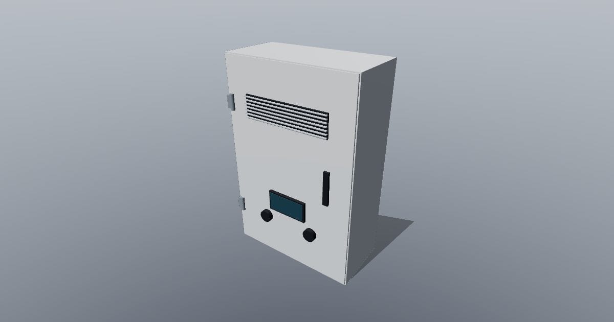 Tankless water heater - Original MEP CAD