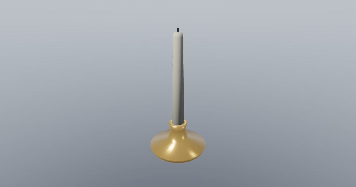 Taper candle - Original Interior Decor