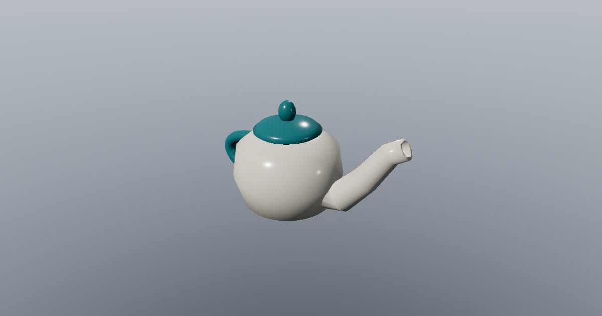 Teapot - Original Tableware and Food Prop