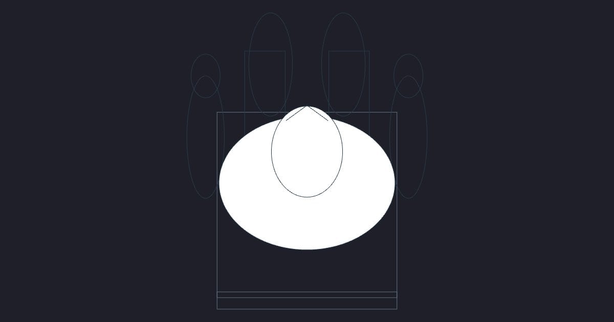 Teenage boy seated plan - Person CAD Block