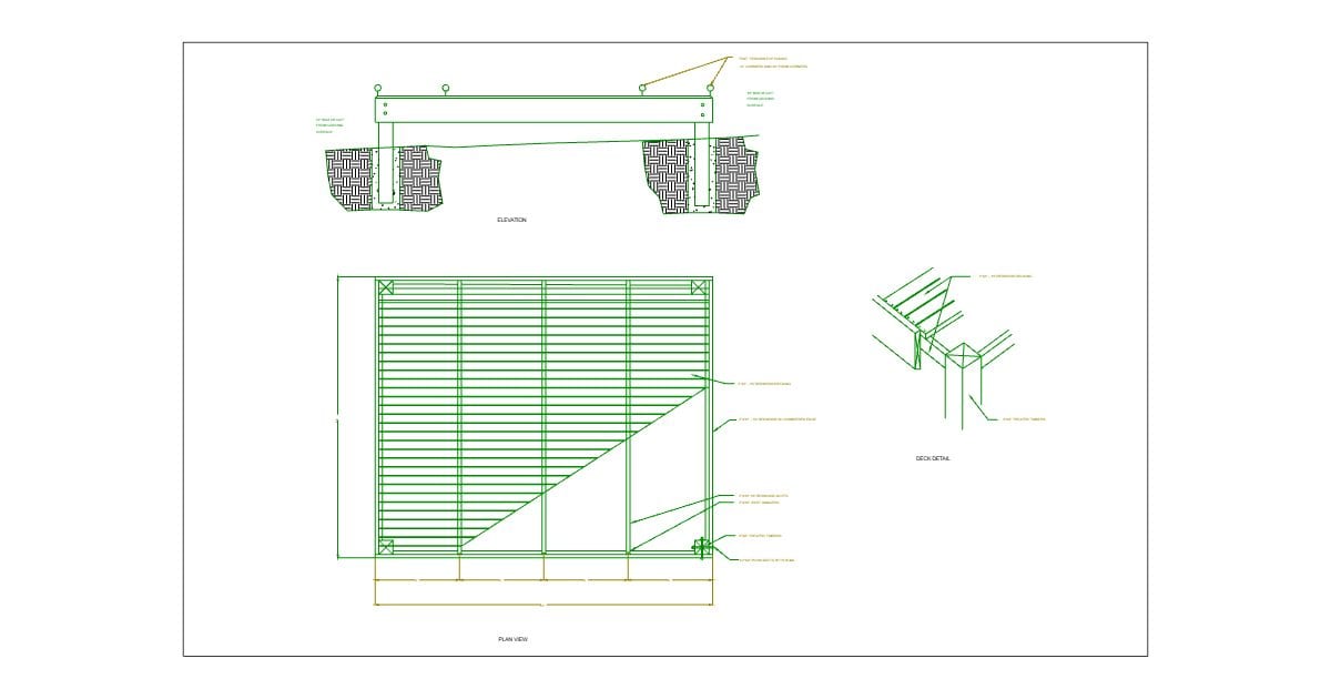 Tent platform (USFS RTR2)