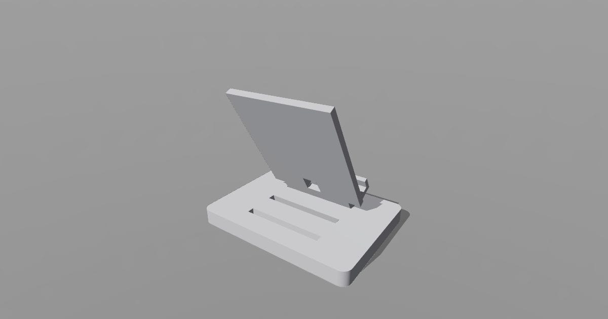 Three-angle phone and tablet stand