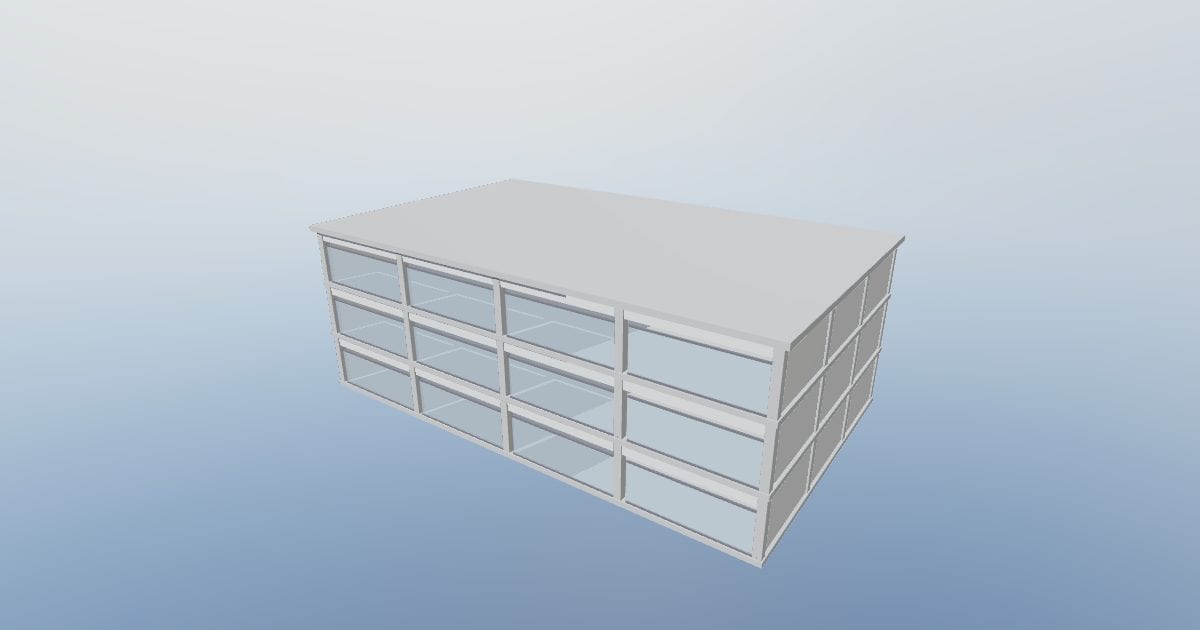 Three-storey office block