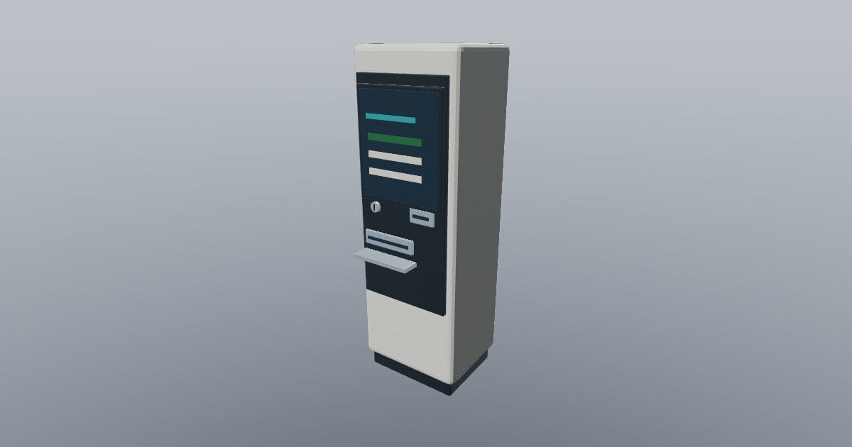 Ticket kiosk - Original Public Kiosk