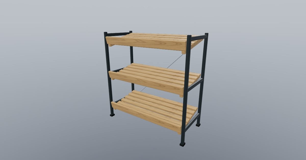 TILT - Tilted Shoe Rack