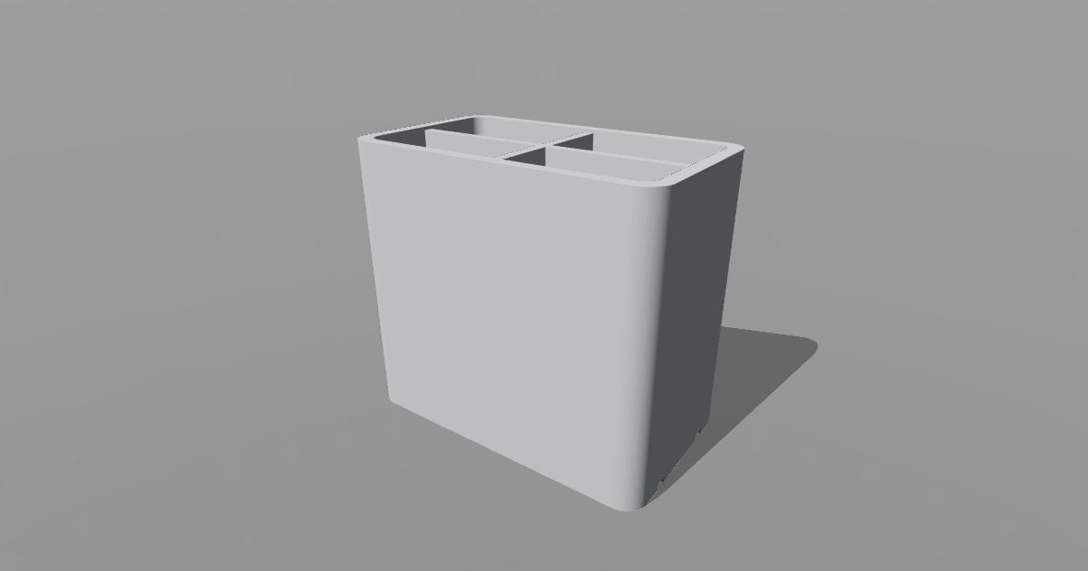 Toothbrush holder - Original 3D printable