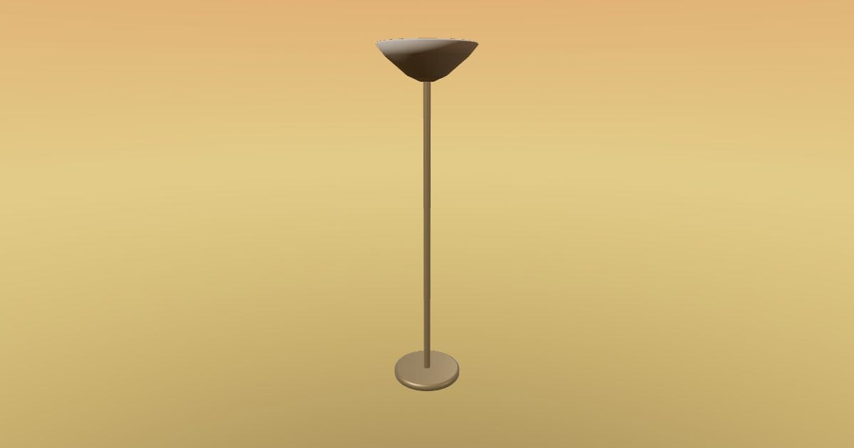 Torch - Torchiere Floor Lamp