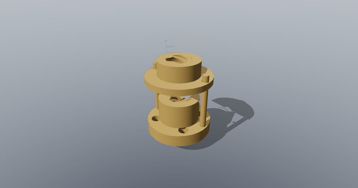 Tr8x8(P2) spring anti-backlash nut
