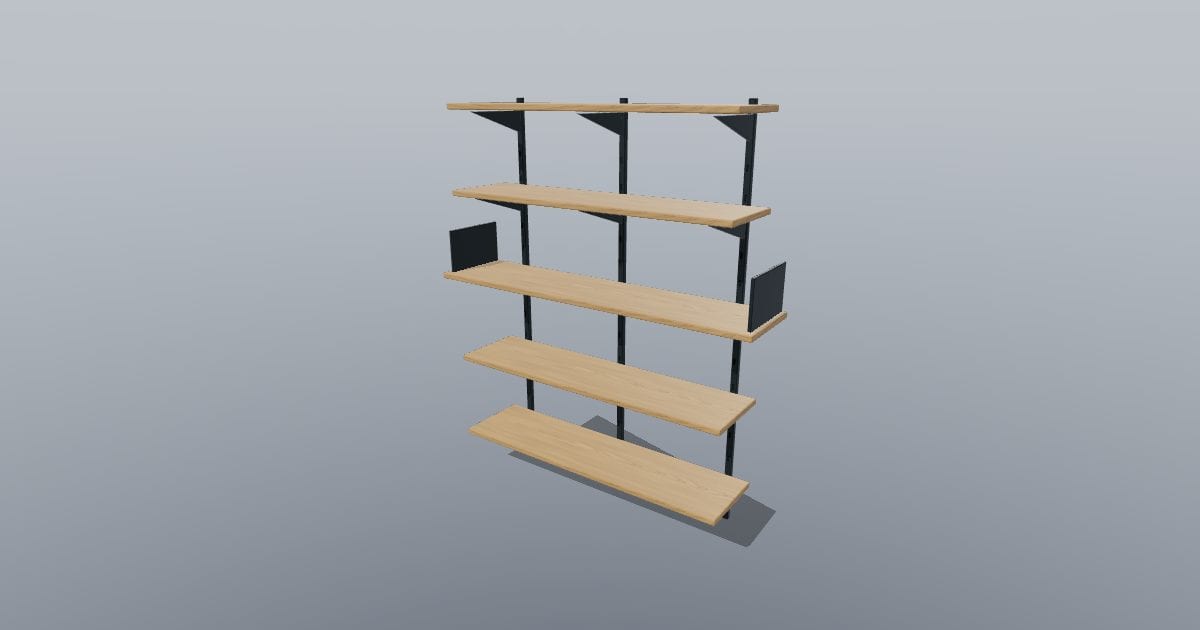 TRACK - Wall Shelving System