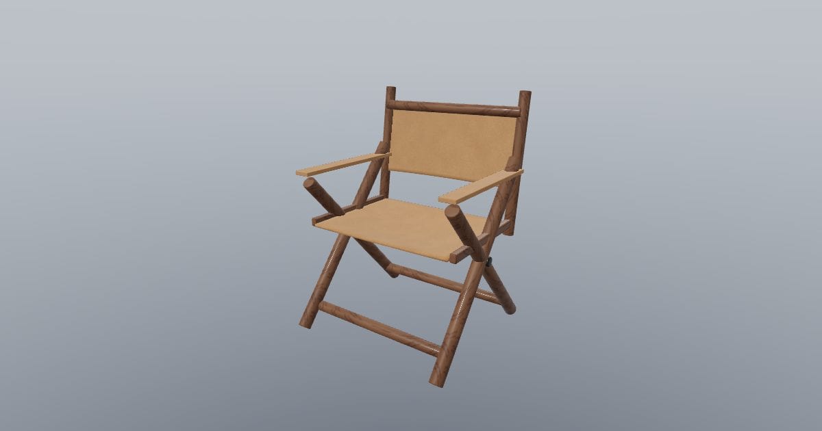 Trail - Cross-Frame Safari Chair
