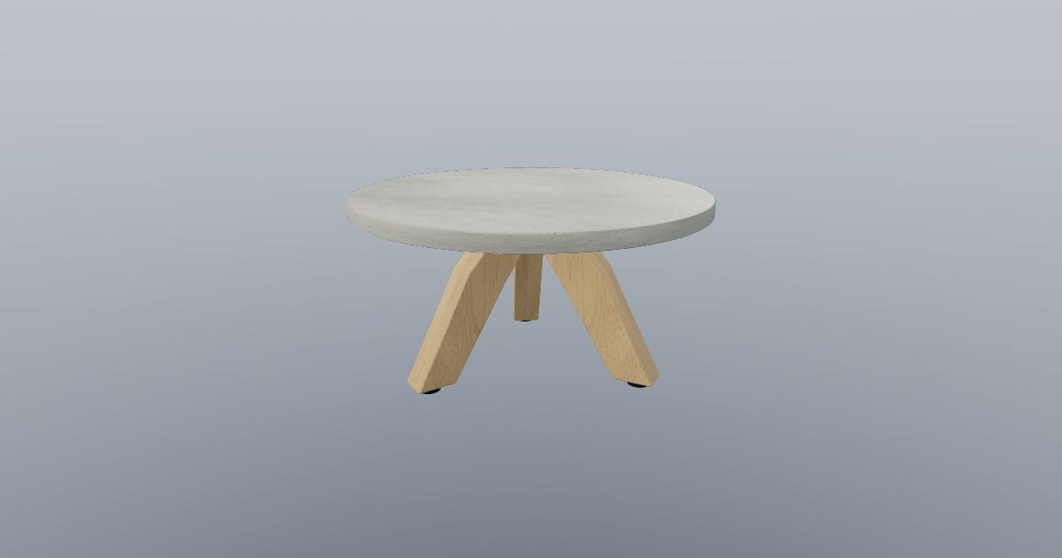 Triskel - Sculptural Tripod Coffee Table