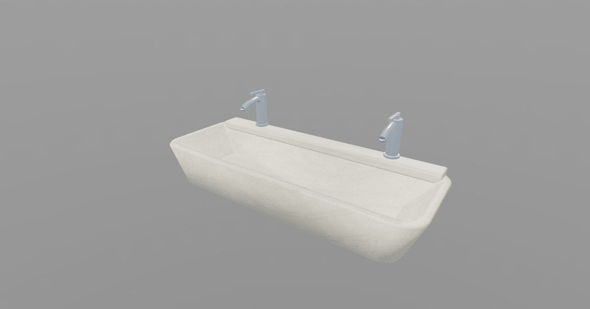 Trough - Trough Washbasin