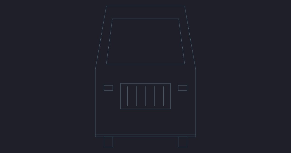 Truck front - CAD Block